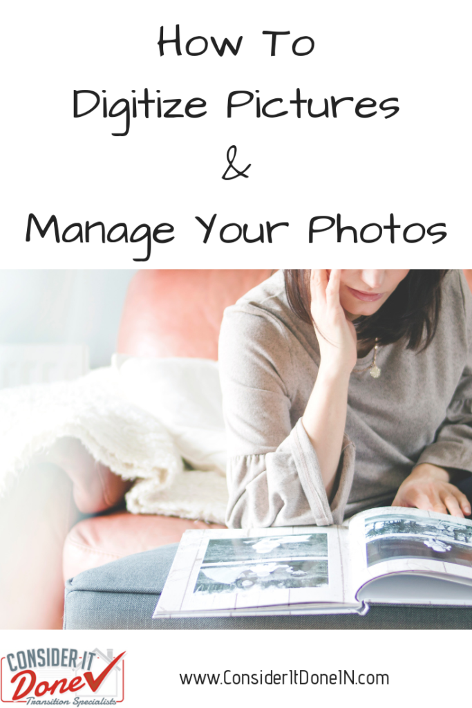 If you have boxes of old photos that you never look at, perhaps it's time to declutter and think about digitizing those print pictures. Learn how to go about it, and how to manage your online photos going forward.