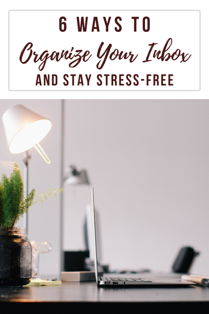 Does your email inbox stress you out? Then you need to implement some email strategy! Check out my 6 tips to organize your inbox.